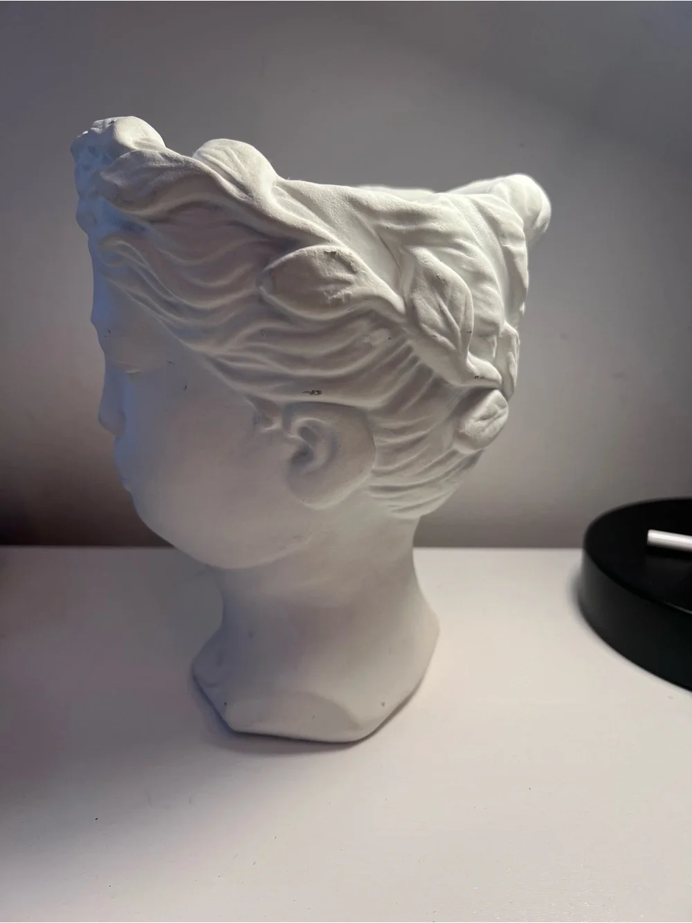 Grecian Goddess Bust Planter / Vase